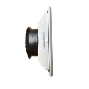 Filtre de ventilateur de panneau électrique en plastique 255 mm x 255 mm <span class=keywords><strong>280</strong></span> m3/<span class=keywords><strong>h</strong></span> 230 V AC DC <span class=keywords><strong>EC</strong></span> IP54 RAL7035 anti-poussière OEM ODM double roulement à billes - Product Image 4