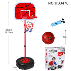 子供用屋内バスケットボールフープスタンド、高さ調節可能、屋外、裏庭ゲーム、ミニフープゴール、男の子へのプレゼント - Product Image 2