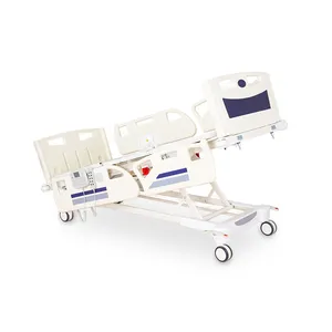 Venta caliente 5 funciones médico remoto contal cama de paciente ajustable Fabricante de muebles de hospital Suministros cama