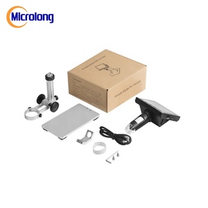 Microlong DM4 Portable Stereo Digital 8 LED Lights 4.3" LCD Screen 720P Video Resolution Adjustable Brightness DM4 Lcd Screen Di - Product Image 6