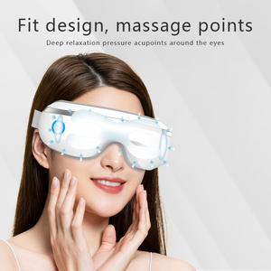 Nueva tecnología eléctrica ojo belleza masaje herramienta calor contorno de ojos instrumento cuidado masajeador ojo masajeador - Product Image 3