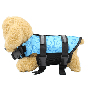 उच्च गुणवत्ता समायोज्य पॉलिएस्टर कुत्ते जीवन जैकेट कस्टम लोगो प्रतिबिंबित गर्मियों के वसंत तैराकी के लिए वर्ष-राउंड - Product Image 2