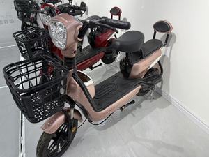 Vélo électrique à cadre en acier, 3 vitesses, <span class=keywords><strong>moteur</strong></span> de moyeu arrière 350W 48V, roues de 14 pouces, batterie au plomb-acide, autonomie de 60 km, charge rapide, vente en gros - Product Image 2