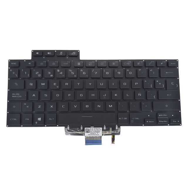 SP Spanish RGB Backlit Laptop Keyboard for ASUS ROG Zephyrus GU603ZW GU603ZX G15 GA503QC GA503QM 0KNR0-261NSP00 Keyboard New