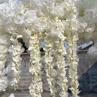Fond rural décoration arc Floral Simulation fausses fleurs proposition de mariage décoration activité de plein air cérémonie fleurs