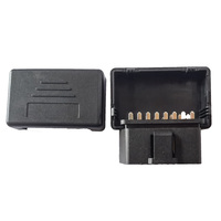 Hochwertiger Schwarzer J1962 OBD2 Stecker 16-Pin Anschluss Mit OBD2-Gehäuse für Auto-Diagnosegeräte
