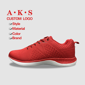 AKS produttore di calzature sportive <span class=keywords><strong>rosse</strong></span> da <span class=keywords><strong>donna</strong></span> scarpe da corsa su misura per Outdoor maratona scarpe da Jogging Sneakers per le donne e le signore - Product Image 1