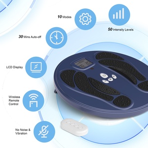 <span class=keywords><strong>TENS</strong></span> EMS Fußnerven-Zirkulation stimulator zur Schmerz linderung, 11 Modi und 50 Intensitäten Fuß massage mit Fernbedienung - Product Image 2