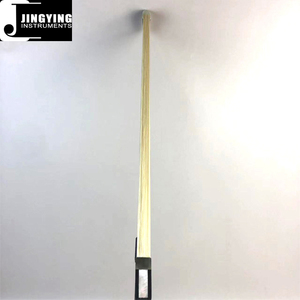 2025 Jingying Music Accessoires pour <span class=keywords><strong>contrebasse</strong></span>, vente en gros d'arcs de <span class=keywords><strong>contrebasse</strong></span> octogonaux de grenouille en ébène de style allemand haut de gamme - Product Image 4