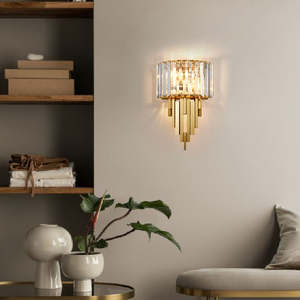 New Style Decoration Luxury Sconces Light Post <b>Modern</b> Led Crystal Exterior Bedside Corridor Wall <b>Lamps</b> - Product Image 3