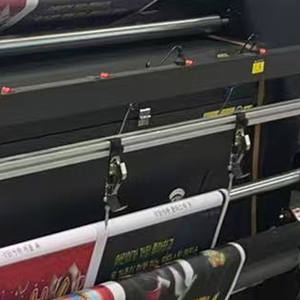 <span class=keywords><strong>Imprimante</strong></span> numérique grand format à sublimation directe sur tissu de 1,6 m de large pour <span class=keywords><strong>la</strong></span> production de drapeaux en polyester et textiles – Haute productivité - Product Image 5