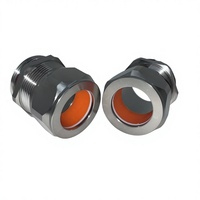 LKETECH P68 Presse-étoupe métrique IP68 M25, gamme de câbles 17-22mm, en laiton nickelé avec joint en silicone pour chargeur de VE