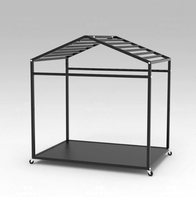 Support de rangement pour tapis de yoga, organiseur multifonctionnel pour salle de sport et maison, studio de yoga et de danse, étagère de tri et de rangement multi-niveaux, du sol au plafond
