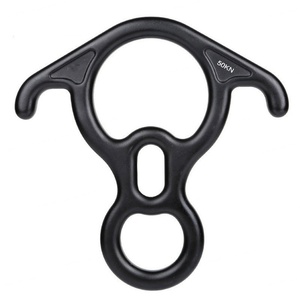 Dispositivo di Discesa per Arrampicata e Alpinismo con 8 Anelli, per Lavori in Alta Quota e <span class=keywords><strong>Sicurezza</strong></span> all'Aperto - Product Image 4