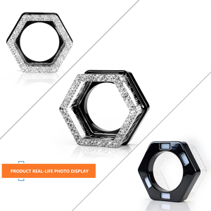 Anillos de Luz LED para Automóvil, Ojos de Ángel, <span class=keywords><strong>Halo</strong></span>, Luces DRL, Luces Intermitentes, <span class=keywords><strong>Control</strong></span> por Aplicación, Faros Delanteros, Luces de Circulación Diurna - Product Image 6