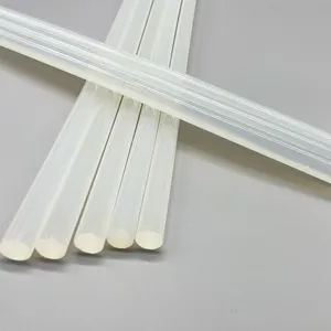 Bas prix en gros colle adhésive en silicone thermofusible bâton de colle thermofusible barre de silicone pour l'emballage bricolage