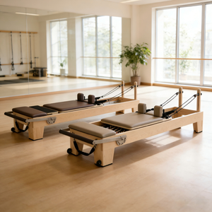 Cama <span class=keywords><strong>de</strong></span> Pilates para Niños, Deslizamiento Suave y Duradero, Madera Sólida, para Clubes <span class=keywords><strong>de</strong></span> Fitness, <span class=keywords><strong>Yoga</strong></span> y Clases <span class=keywords><strong>de</strong></span> Pilates Infantiles - Product Image 3