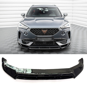 Divisor de Labios Delantero para Parachoques de Coche, Estilo MAX, en ABS Negro Brillante, Personalización de Fábrica, para Cupra <span class=keywords><strong>Formentor</strong></span> Mk1 Pre-facelift 2020-2024 - Product Image 1