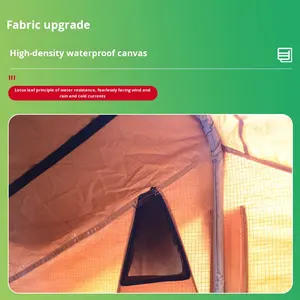 Tente de toit de voiture à ouverture rapide, imperméable, coupe-vent, double couche, en tissu Oxford, pour <span class=keywords><strong>camping</strong></span> en plein air et voyages en voiture - Product Image 3