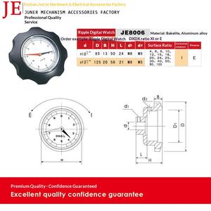 Vendita Diretta dalla Fabbrica, Orologio Digitale Corrugato con Quadrante in Lega di Alluminio e Bachelite, Garanzia di 3 Mesi - Product Image 4