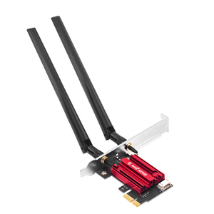Adaptador Wifi Inalámbrico <span class=keywords><strong>de</strong></span> Doble Banda 2.4ghz 5ghz, <span class=keywords><strong>Tarjeta</strong></span> <span class=keywords><strong>de</strong></span> Red PCIE AX900 WiFi 6 BT5.4 con Antena Desmontable - Product Image 2