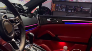 Luces Ambientales con Diseño de Galaxia y Cielo Estrellado, 26 Colores LED Fantasma para Porsche Cayenne 2010-2017 - Product Image 5