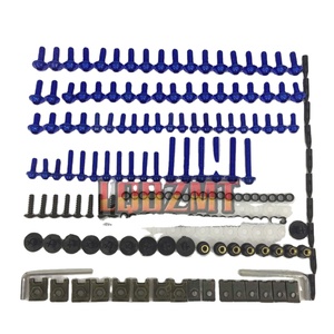 Kit completo de tornillos de carenado 268PS para <span class=keywords><strong>KAWASAKI</strong></span> <span class=keywords><strong>NINJA</strong></span> ZX636 <span class=keywords><strong>ZX</strong></span> <span class=keywords><strong>6R</strong></span> ZX6R 2013 <span class=keywords><strong>2014</strong></span> 2015 2016 2017 2018 tornillos de cuerpo tuercas - Product Image 1
