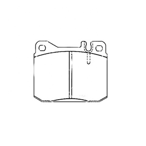 Plaquettes de frein D1072-7977 SDCX pour MERCEDES BENZ COUPÉ/KOMBI T-Model - Product Image 1