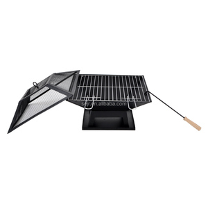 SEJR Braciere Quadrato da Esterno a Carbone con <span class=keywords><strong>Griglia</strong></span> Cromata per 4-5 Persone - Product Image 3