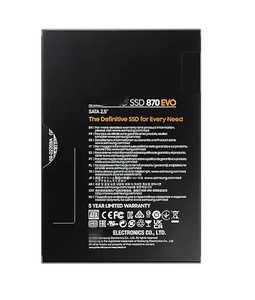 ไดรฟ์โซลิดสเตทแบบพกพาภายในขนาด 2.5 นิ้ว รุ่น 870 ความจุ 500GB สีดำ อินเทอร์เฟซ SATA ขนาด 2.5 นิ้ว - Product Image 3