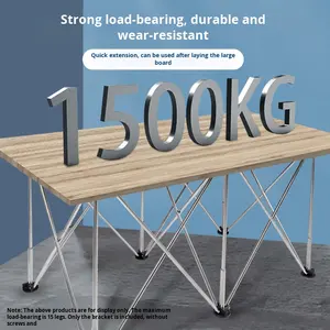 Table de travail en bois avec pieds d'araignée 4/6/10/15, vente chaude, pour tous les professionnels du bois, établi robuste en alliage d'aluminium - Product Image 3