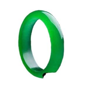 Alta qualidade natural jade pulseira esmeralda feminina jade pulseira float flor esmeralda quartzito jade charme jóias atacado - Product Image 5