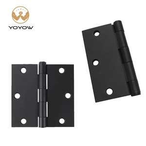 บานพับโลหะทรงเหลี่ยมแบน3.5นิ้วทันสมัยสำหรับประตูตู้เสื้อผ้าห้องนอนส่งตรงจากโรงงาน - Product Image 5