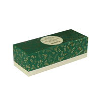 Boîte Cadeau Rigide de Luxe Personnalisée pour Thé, 3 Compartiments, Dorure à Chaud, Carton Recyclable, Emballage Matcha, Présentoir pour Sachets de Thé, Boîte de Présentation pour Fêtes