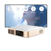 Mini projecteur DLP S-230 natif 1080P, 10000mAh, portable, Android 13, avec cinéma extérieur 4K, haut-parleurs double bande 2*3W