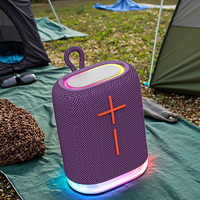 Système de haut-parleurs portable 5.3 pour activités de plein air, caisson de basses super puissant, mini LED RGB, étanche IPX4, pour home cinéma et ordinateur