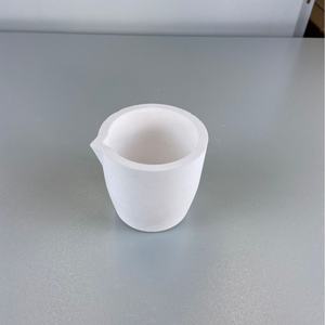 Caldero de laboratorio SiO2 respetuoso con el medio ambiente, estabilidad a altas temperaturas, crisol de cuarzo personalizado 99.5% para Bioingeniería - Product Image 4