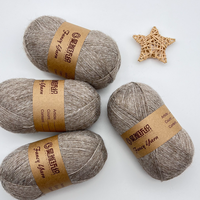Cheveux angora comme 1/11.2NM * 3 25% ALL 50% AC 25% NY (PA IM RA) confortable bébé laine tricotée bricolage écharpe fil