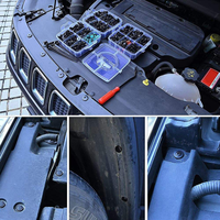 680 Pcs Car Clips Fastener Box Auto Mudguard Fender Door Panel Retainer Assortment Kit for Vehicle Repair