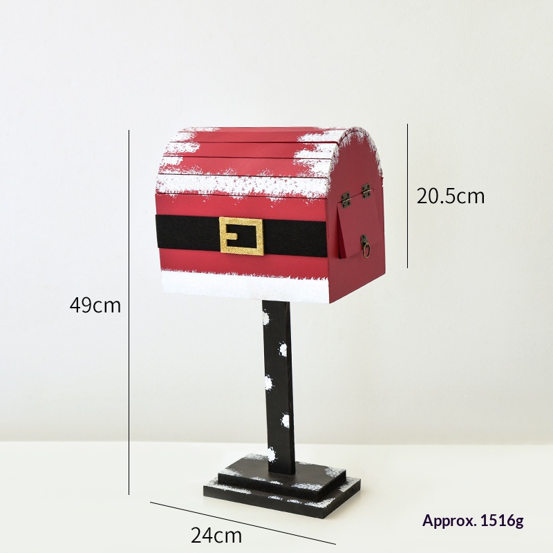 Boîte aux lettres ceinture rouge
