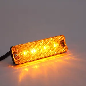 Clignotant latéral Led fabricant ambre LED voyant d'avertissement camion remorque