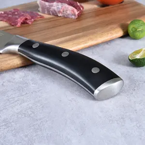 Hot Sale 5Cr15MoV Stainless Steel Kitchen Knife Ergonomic Chef Knife Set With ABS Handle