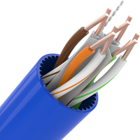 Kabel Jaringan Cat5/Cat6 Ultra High Speed Terlaris Langsung dari Pabrik SIPU dengan Selubung PVC untuk Transfer Data Cepat
