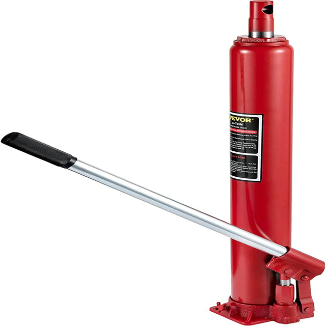 ABIRAM 12-Ton Heavy Duty Hydraulic Long Ram Jack with Metal Construction for Car Repair HAJ5001
