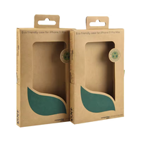 Boîte d'emballage personnalisée de précision pour coque de téléphone avec logo personnalisable et languette de suspension, emballage de vente au détail pour coque de protection mobile exclusive