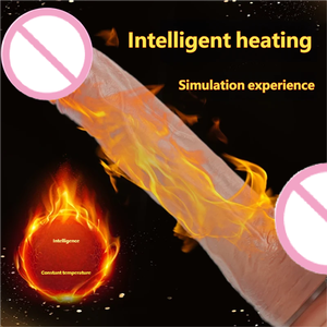 هزاز قضيب اصطناعي واقعي من السيليكون قابل للتمدد مع تحكم عن بعد عبر تطبيق، مقاوم للماء وقابل للتسخين، جهاز تدليك محمول كبير الحجم - Product Image 3