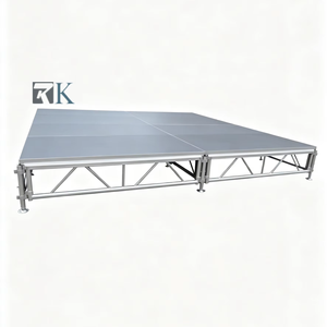 Scène événementielle portable en aluminium facile à installer, forte capacité de charge pour fêtes et spectacles - Product Image 1