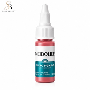 SHOWBEAUTY Collezione di Pigmenti Organici per <span class=keywords><strong>Labbra</strong></span>, Inchiostro Naturale Nude per Trucco Permanente - Product Image 6
