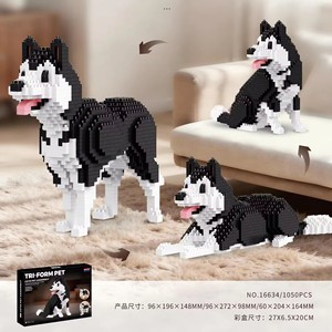Meilleures ventes : Jouets de construction en plastique, modèle 3D, animaux de compagnie (chiot, chat, chien, chat persan, <span class=keywords><strong>beagle</strong></span>, chat Ragdoll, chat tigré), en mini briques Balody - Product Image 4
