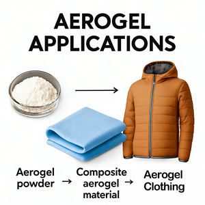 Aerogel de Sílice Fina Hidrofóbico en Polvo AIRG-9030M |   25-30 m |   Epoxi/PU/Silicona de Dispersión Superior |   Conductividad Térmica - Product Image 4